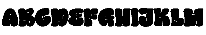 BRONG GEDUNYtrial Regular Font UPPERCASE