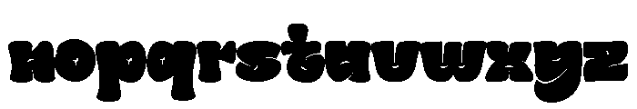 BRONG GEDUNYtrial Regular Font LOWERCASE