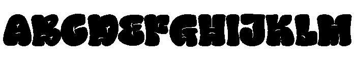 BRONGGEDUNYtrial-Regular Font UPPERCASE