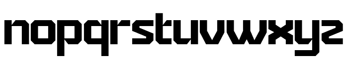 BRONZOR Regular Font LOWERCASE