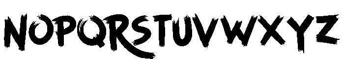 BRUSHIA Font UPPERCASE