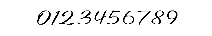 Bracket Font OTHER CHARS