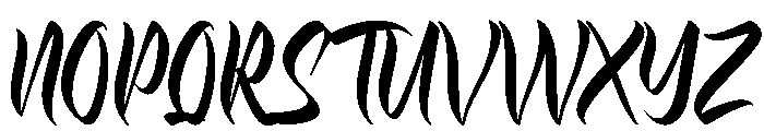 Bracknell F Demo Font UPPERCASE