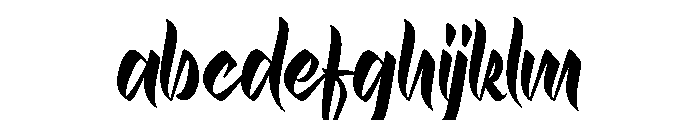 Bracknell F Demo FONT