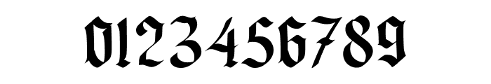 Brackvold Font OTHER CHARS