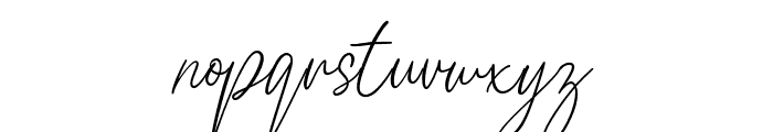 Braga Signature Font LOWERCASE