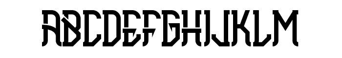 Brahmana Font UPPERCASE