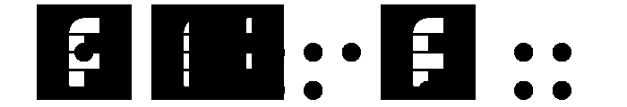 Braille Printing Regular Font OTHER CHARS