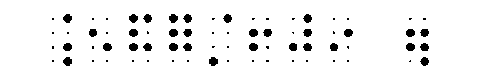 BrailleSlo 8dot Font OTHER CHARS