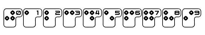 Brailler V1 Light Regular Font OTHER CHARS