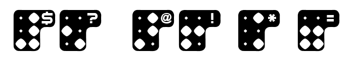 Brailler V2 Regular Font OTHER CHARS