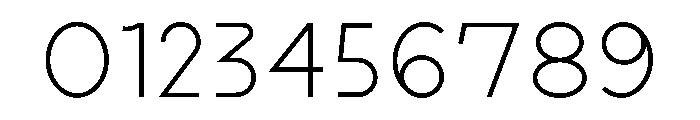 Brandink Sans Light Font OTHER CHARS