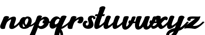Brandy - Personal use Font LOWERCASE