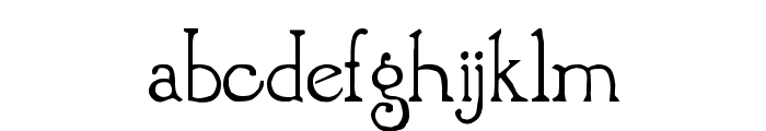 Brandywine Font LOWERCASE