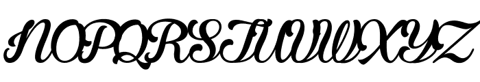 Brannboll Connect PERSONAL USE Font UPPERCASE