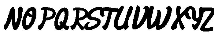 Branquignol Font UPPERCASE