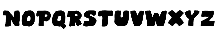 Braos Clash Font UPPERCASE