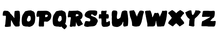 Braos Clash Font LOWERCASE