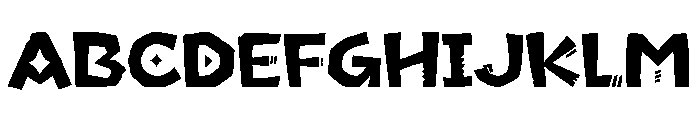 Brashkick Personal Use Only Rg Font UPPERCASE