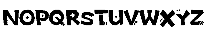 Brashkick Personal Use Only Rg Font UPPERCASE