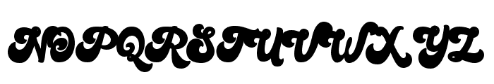 Bratsy Script Demo Reguler Font UPPERCASE