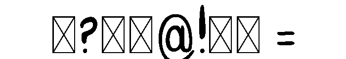 Braund Handwritten Font OTHER CHARS