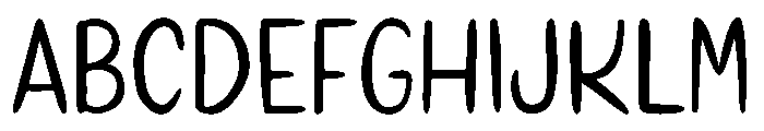 Braund Handwritten Font UPPERCASE