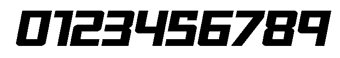 Brave Phoenix Compact Italic Font OTHER CHARS