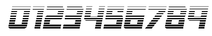 Brave Phoenix Gradient Italic Font OTHER CHARS