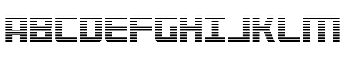 Brave Phoenix Gradient Font UPPERCASE