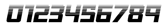 Brave Phoenix Halftone Italic Font OTHER CHARS