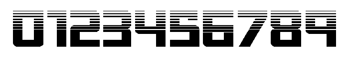 Brave Phoenix Halftone Font OTHER CHARS