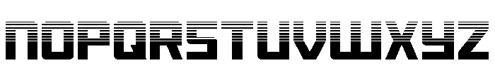 Brave Phoenix Halftone Font LOWERCASE