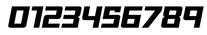 Brave Phoenix Italic Font OTHER CHARS