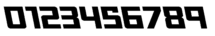 Brave Phoenix Leftalic Font OTHER CHARS