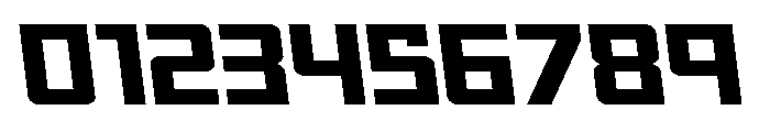 Brave Phoenix Semi-Leftalic Font OTHER CHARS