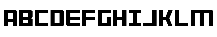 Brave Phoenix Spaced Font UPPERCASE