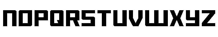 Brave Phoenix Spaced Font UPPERCASE