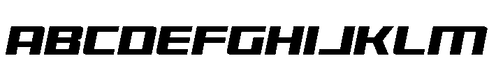 Brave Phoenix Wide Italic FONT