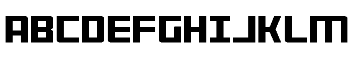 Brave Phoenix Font UPPERCASE