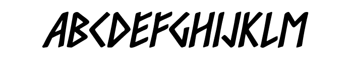 Bravyn Runeskald Free Regular Font UPPERCASE
