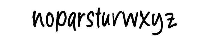 BreadfastDEMO-Regular Font LOWERCASE