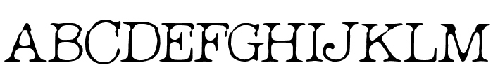 Break Office Font UPPERCASE