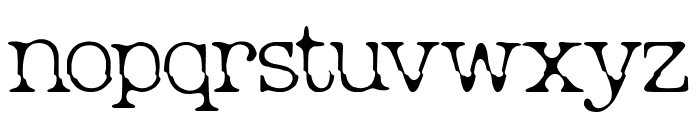 Break Office Font LOWERCASE