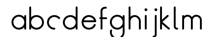 BreakFill-Bold Font LOWERCASE