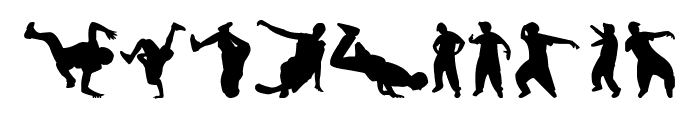 Breakdance Font OTHER CHARS