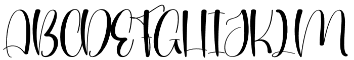 Breakday Font UPPERCASE