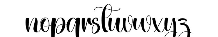 Breakday Font LOWERCASE