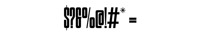 Breaker Regular Font OTHER CHARS