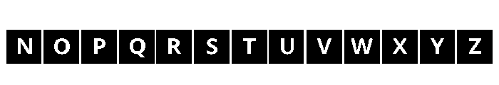 Breaking B Font UPPERCASE